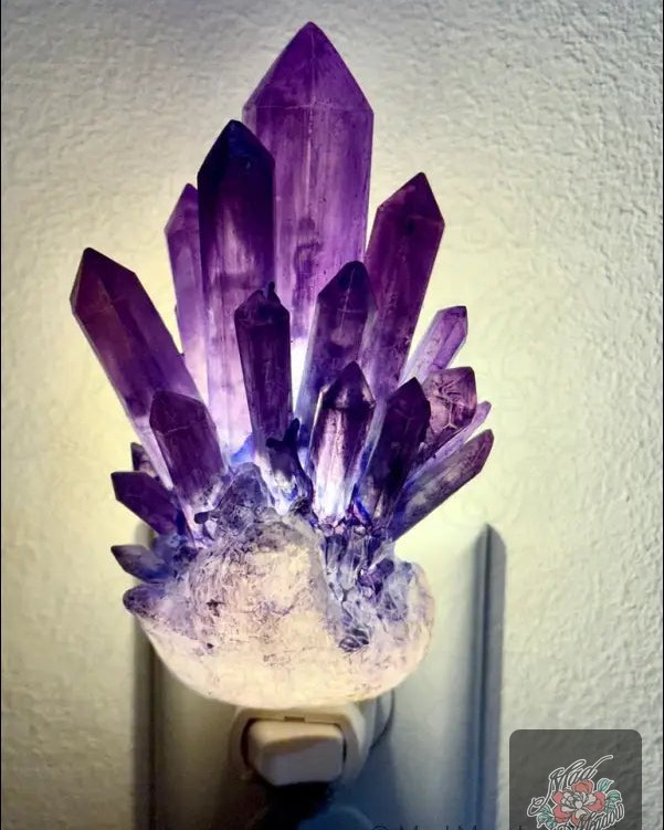 Did you know that lighting can create an enchanting atmosphere just as powerfully as decor? ✨

Transform your space into a mystical sanctuary with our Amethyst Crystal Night Light! 

Each hand-inked 3D printed design mirrors the natural beauty of raw amethyst. 

Imagine the gentle glow casting calming purple hues that invite tranquility into your home. 

Perfect for bedside tables, shelves, or your meditation corner. 

Elevate your vibe without any fuss—just plug it in and bask in the magic. 

Now at $40.00! 

🛒 

#NightLight #HomeDecor #AmethystMagic #MysticalVibes #CrystalHealing