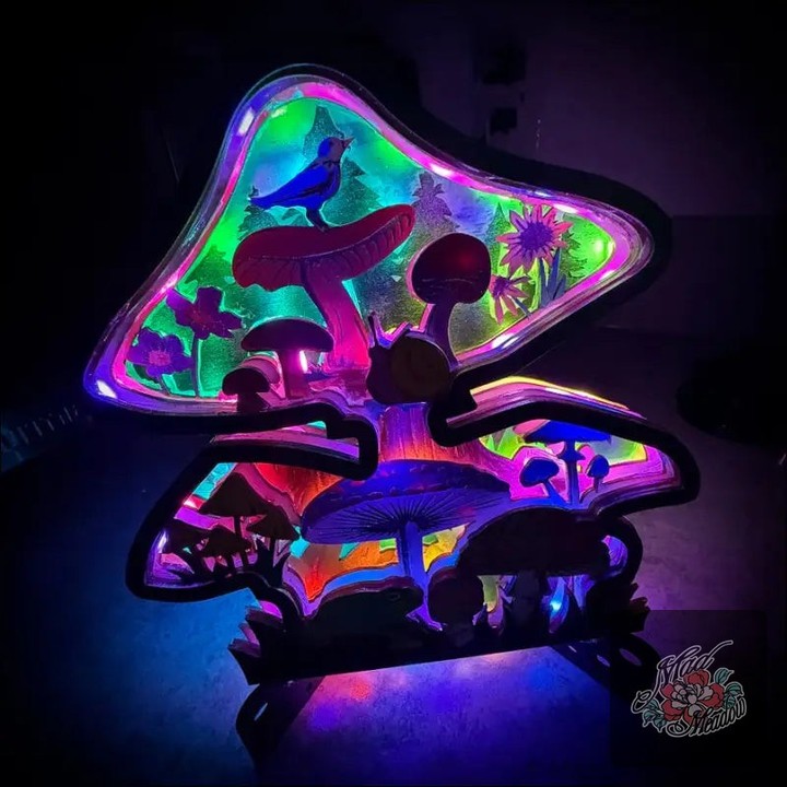 Ever wondered how to bring a dash of whimsy into your space? 

Meet our Kaleidoscopic Wonderland Mushroom Forest Ablaze Light Sculpture! 🌈✨ 

This enchanting piece isn’t just a lamp; it’s a portal to a vibrant world where colors dance and imagination thrives. Hand-painted and intricately crafted, it transforms any room into a dreamy escape. 

Customize your mood with our app and watch as the psychedelic colors shift and sway, all while you relax or entertain! 

Make it yours today for only $100.00! 

👉 

#KaleidoscopicArt #WhimsicalLighting #BohoHomeDecor #FantasyVibes #RGBMagic