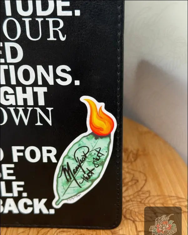 Did you know that ancient priestesses believed bay leaves could unlock the secrets of the future? 🌿✨

Our Black Leather Wallet with Handwritten Message Set and Inscribing Desires Design is not just a wallet; it’s a tool for manifestation! Write your desires, focus your energy, and let the magic unfold. 

Transform your intentions into reality, one bay leaf at a time. 

 

#Manifestation #BayLeafMagic #MysticalVibes #WitchyGoods #PositiveEnergy