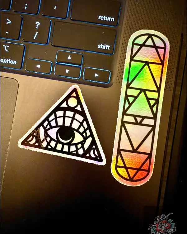 Unlock a world of enchantment with our All-Seeing Eye & Elemental Iridescent Sticker Bundle! ✨✨ Perfect for personalizing your belongings and spreading positive vibes! 

🌟 Features:
🌈 Iridescent magic for stunning visuals
💧 Elemental design celebrating nature's harmony
👁️ All-Seeing Eye symbolizing wisdom & protection
🎁 3 stickers in total (one FREE Mad Meadow sticker included!)

Get yours for just $5.00! Hurry, this offer ends soon! 🔥 

Shop now: https://ssdlr.shop/l/2f74aba3 

#StickerArt #MysticalVibes #MadMeadowDesigns #Mindfulness #DiscountDeal