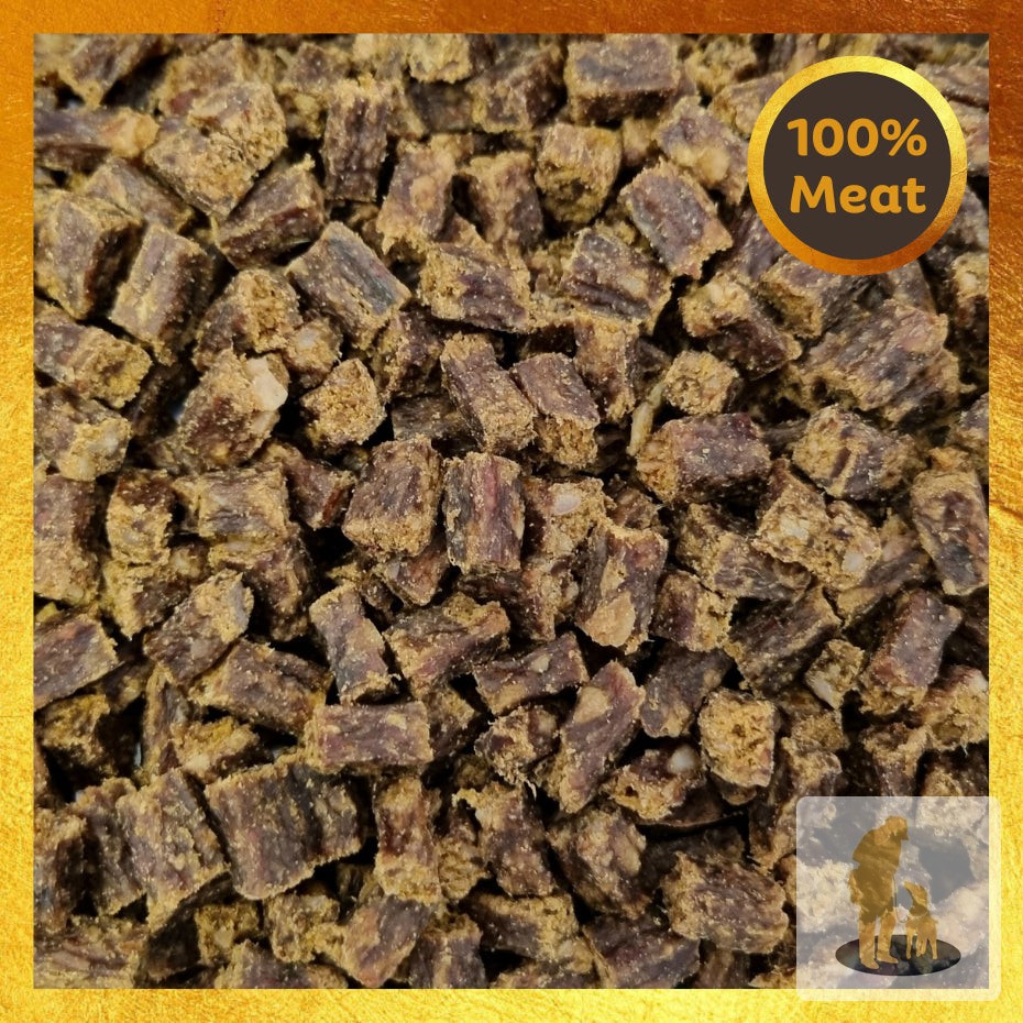 Not all treats are created equal! 

When it comes to your furry friend, why settle for anything less than pure goodness? 

Our Pure Meat Titbits-Treats are made with 100% beef and nothing else. Perfect for dogs (and even cats!) who appreciate the finer things in life. 

With mouthwatering options like Duck, Goat, Pheasant, Rabbit, Venison, and Wild Boar, every bite is a delicious adventure! 

Available now for £5.25. 

Packaged in 100% recyclable pouches because we care for the planet as much as we do for your pets.

#PureMeatTitbits #DogTreats #HealthyPets #EcoFriendly #PetLovers

https://ssdlr.shop/l/676593db