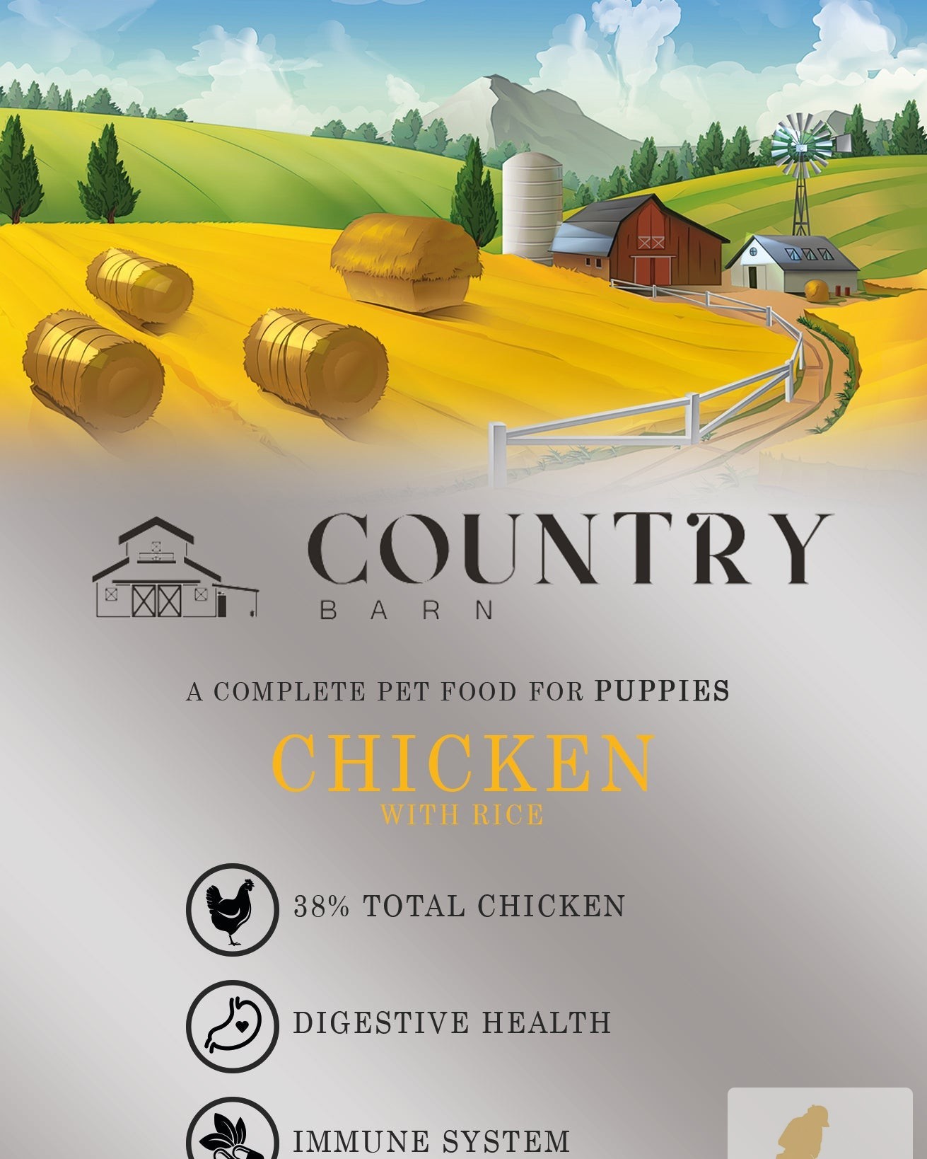 Did you know that what your puppy eats can set the stage for their lifelong health? 🐾 

With our Super Premium Puppy Chicken & Rice, you're giving your furry friend the best start possible. 

Rich in lean chicken protein and packed with essential vitamins and minerals, this hypoallergenic formula avoids common allergens, ensuring a happy tummy and a wagging tail. 

Grow strong, thrive, and play more!

Available now for £49.99 
https://ssdlr.shop/l/e656e129

#PuppyLove #HealthyPet #Hypoallergenic #DogNutrition #SuperPremium