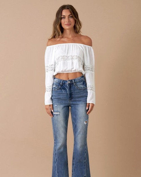 Who says denim can't have a twist? 

Meet your new go-to with our Button Closure Medium Wash Denim Slit Flare Jeans. 
These high-rise jeans not only hug your curves in all the right places, but they also add a flare of fun to your look! 

Crafted from 100% cotton, they offer comfort and style without sacrificing quality. Perfect for any occasion, you'll find yourself reaching for these again and again. 

Now at $54.69, step out in style and own the spotlight! 

👉 Shop now: 

#DenimLove #FashionGoals #FlareJeans #CasualChic #StyleInspo