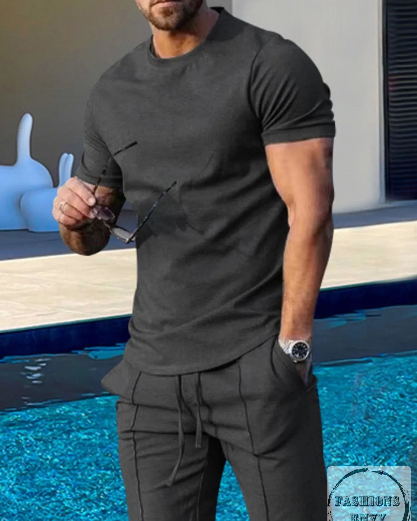 Comfort meets style with our Men's Plus Size Round Neck Short Sleeve Top and Shorts Set! 

Perfect for lounging or running errands, this two-piece set is slightly stretchy and features handy pockets. Embrace easygoing vibes without sacrificing style. 

Grab yours today! 
 

#MensFashion #PlusSizeStyle #ComfortWear