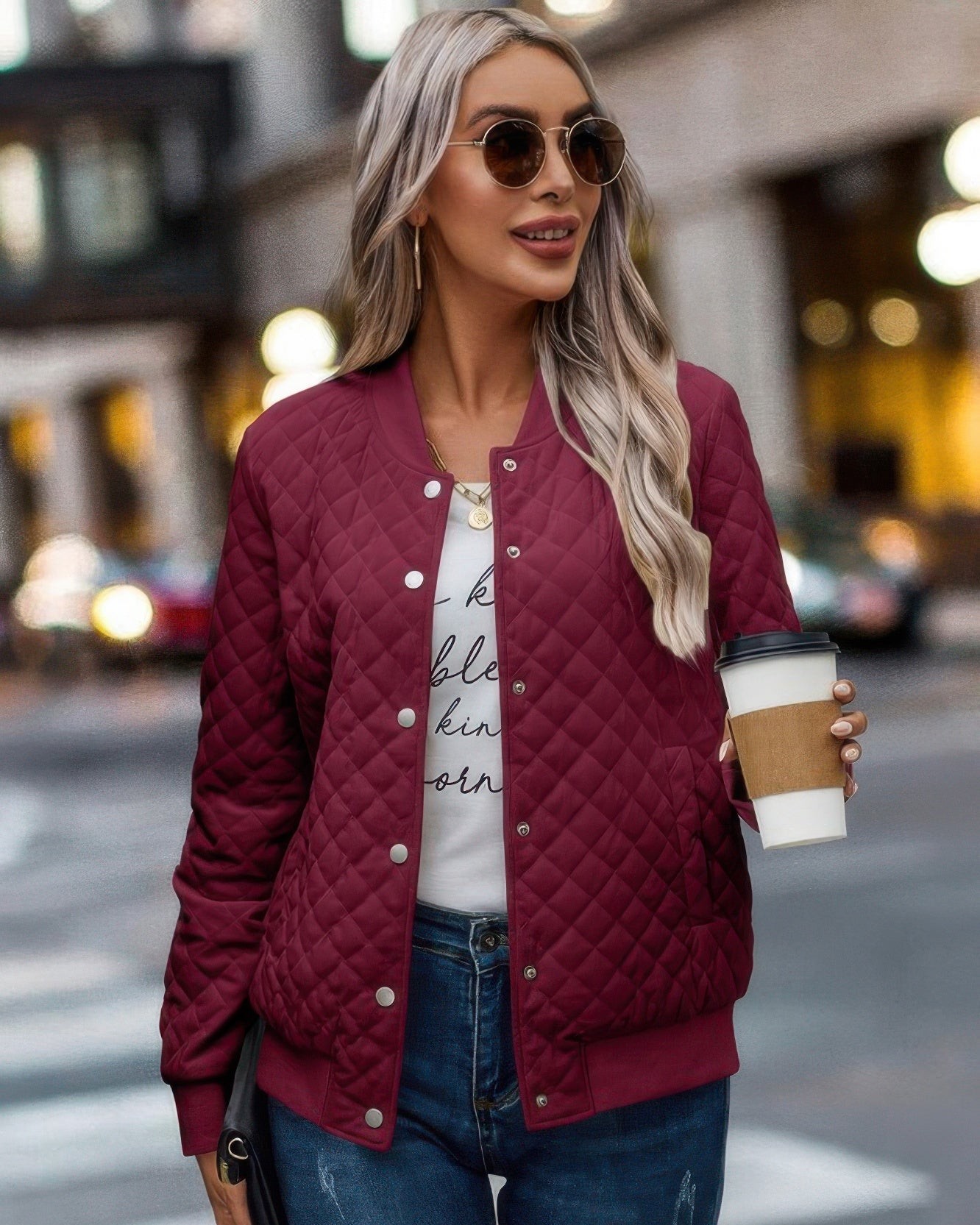 Who says comfort can’t be chic? 

The Solid Plaid Stitch Pockets Bomber Jacket is your new go-to for effortless style. 

Crafted from 100% Polyester, its relaxed fit pairs perfectly with anything in your closet—from casual jeans to a dressed-up outfit. 

With its versatile design and chic plaid details, you’re covered for every occasion, whether it’s brunch with friends or a day out exploring. 

Why settle for ordinary when you can wear extraordinary? 

Now at $40.38! 

Shop here: 

#FashionsEnvy #BomberJacket #ChicStyle #OOTD #NewArrivals