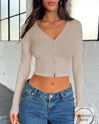 Who says comfort can't be chic? 

Our Buttoned V-Neck Long Sleeve T-Shirt combines a stylish design with a soft, stretchy fabric that moves with you. Perfect for layering or wearing solo, it’s your new go-to for any occasion! 

Grab yours today! 
 

#FashionFinds #ChicComfort #NewArrivals #StyleEssentials #WardrobeUpgrade