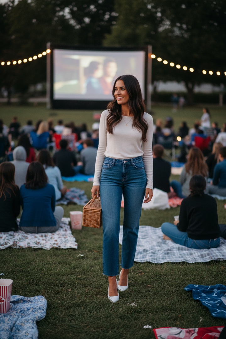 Plot twist: ankle straight jeans can actually be edgy and sophisticated at the same time. Meet the RISEN Distressed Edge jeans - your new cool-girl essential. That raw hem detail isn't just a trend, it's a statement. Paired with a simple tee or dressed up with heels, these high-rise wonders flatter your silhouette while adding that lived-in, effortless vibe to your wardrobe. Ready to turn heads? #Fashion #Denim #Jeans #StreetStyle #OOTD