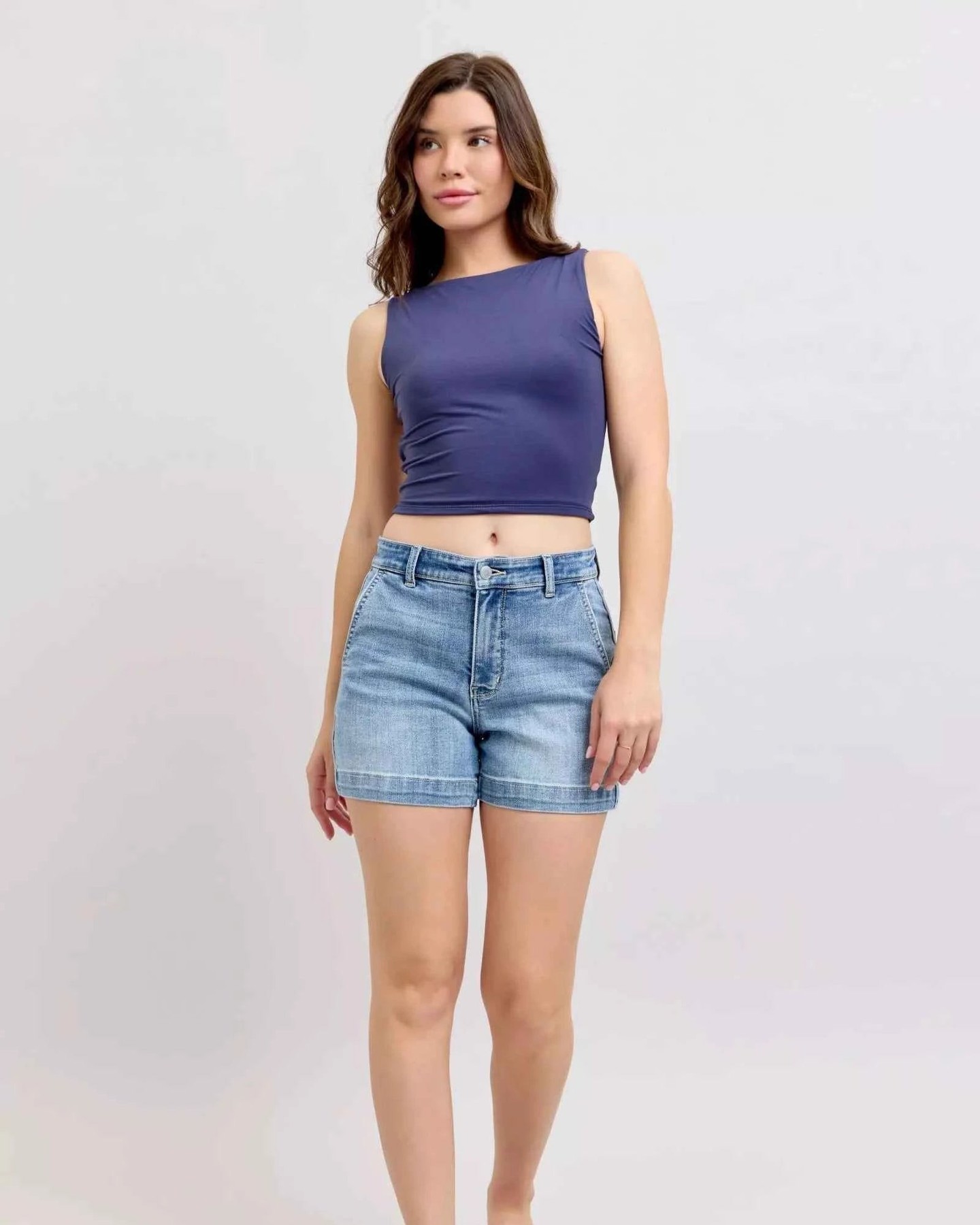Who says you can't be comfy and chic? 

Meet the Judy Blue Denim Shorts! These mid-rise beauties offer a sophisticated trouser-style cut that flatters your figure while keeping you cool. Perfect for everything from casual weekends to stylish summer outings. 

Grab yours now! 
 

#JudyBlue #SummerStyle #DenimShorts #FashionFinds #NewArrivals