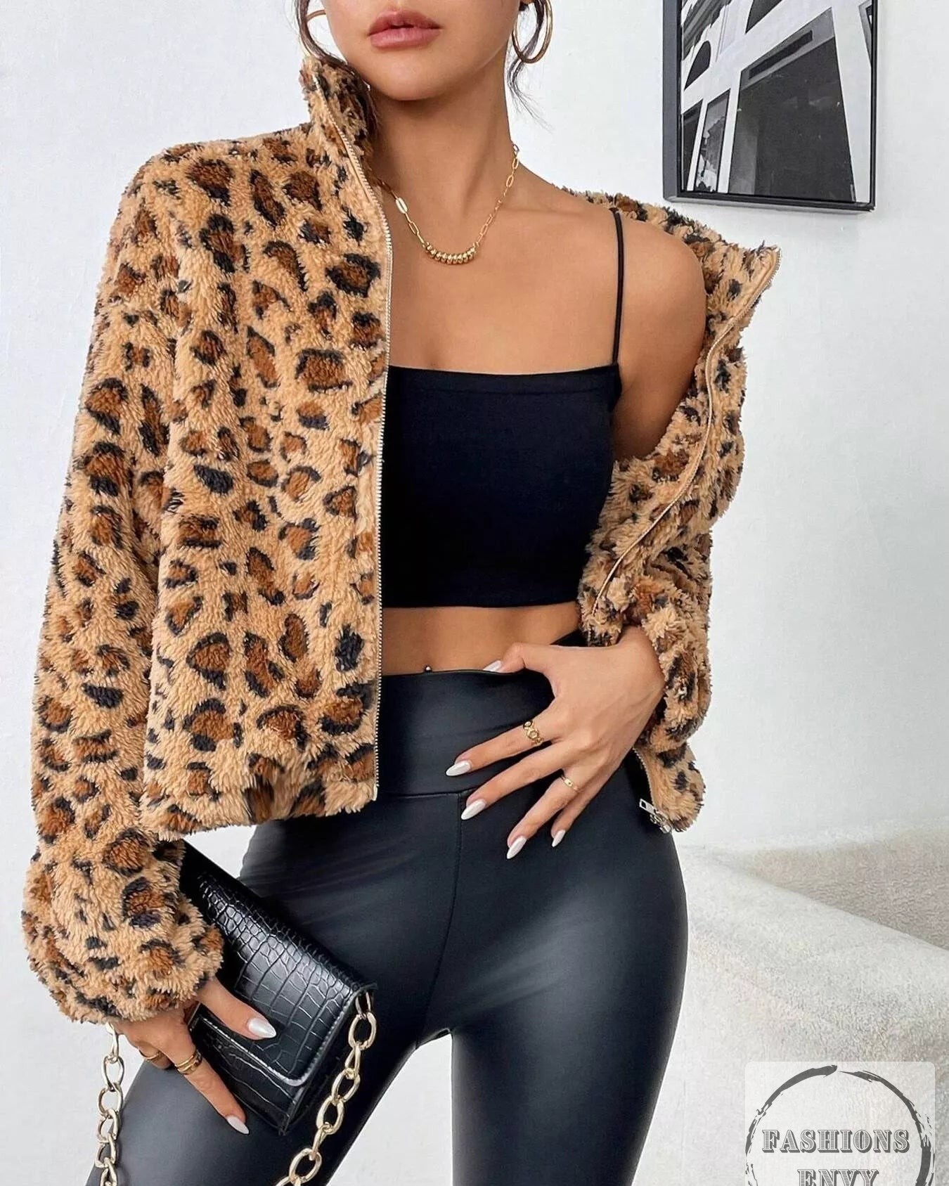 Feeling chilly but want to turn heads? 🐆✨

This Fuzzy Leopard Zip-Up Jacket is the perfect blend of cozy and bold. Ultra-soft fleece keeps you warm while the fierce print ensures you stand out in any crowd. 

Your new go-to for comfort and style is just a click away! 

#FuzzyJacket #LeopardPrint #CozyStyle #AnimalPrint #NewArrivals
