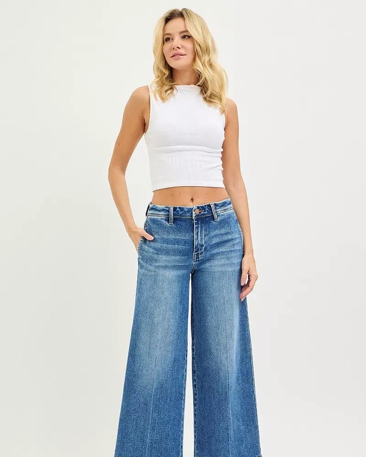 Casual cool never looked this good! 

Say goodbye to stiff denim and hello to the ultimate in comfort. 

Our RISEN Wide Leg Jeans offer a slouchy ankle fit that moves with you. Perfect for everything from brunch dates to weekend errands, these jeans provide effortless style with their soft cotton-blend denim. 

Feel relaxed and chic with every step you take. 

Now at $57.80, your new wardrobe staple awaits! 

👉 

#FashionEnvy #WideLegJeans #CasualStyle #NewArrivals #OOTD