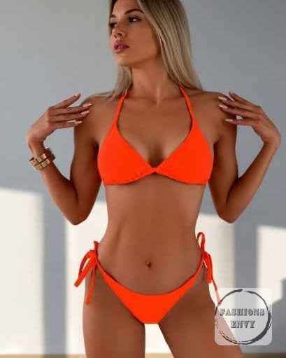 Ready to turn heads this summer? ☀️

Our vibrant orange self-tie bikini is here to make a splash! With adjustable ties for a perfect fit and quick-drying fabric, you’ll feel confident and stylish at the beach or pool. 

Don’t miss out on this must-have swimwear!

#BikiniSeason #SwimwearStyle #BeachReady #SummerVibes #FashionEnvy