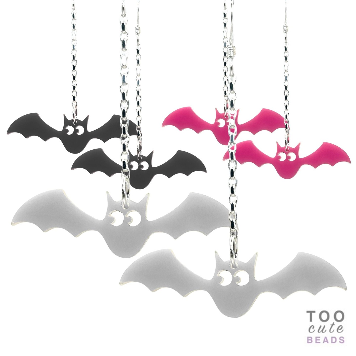 🦇 Unleash your creativity this Summerween with our Dangling Bat's Halloween Earring Kit for just ...