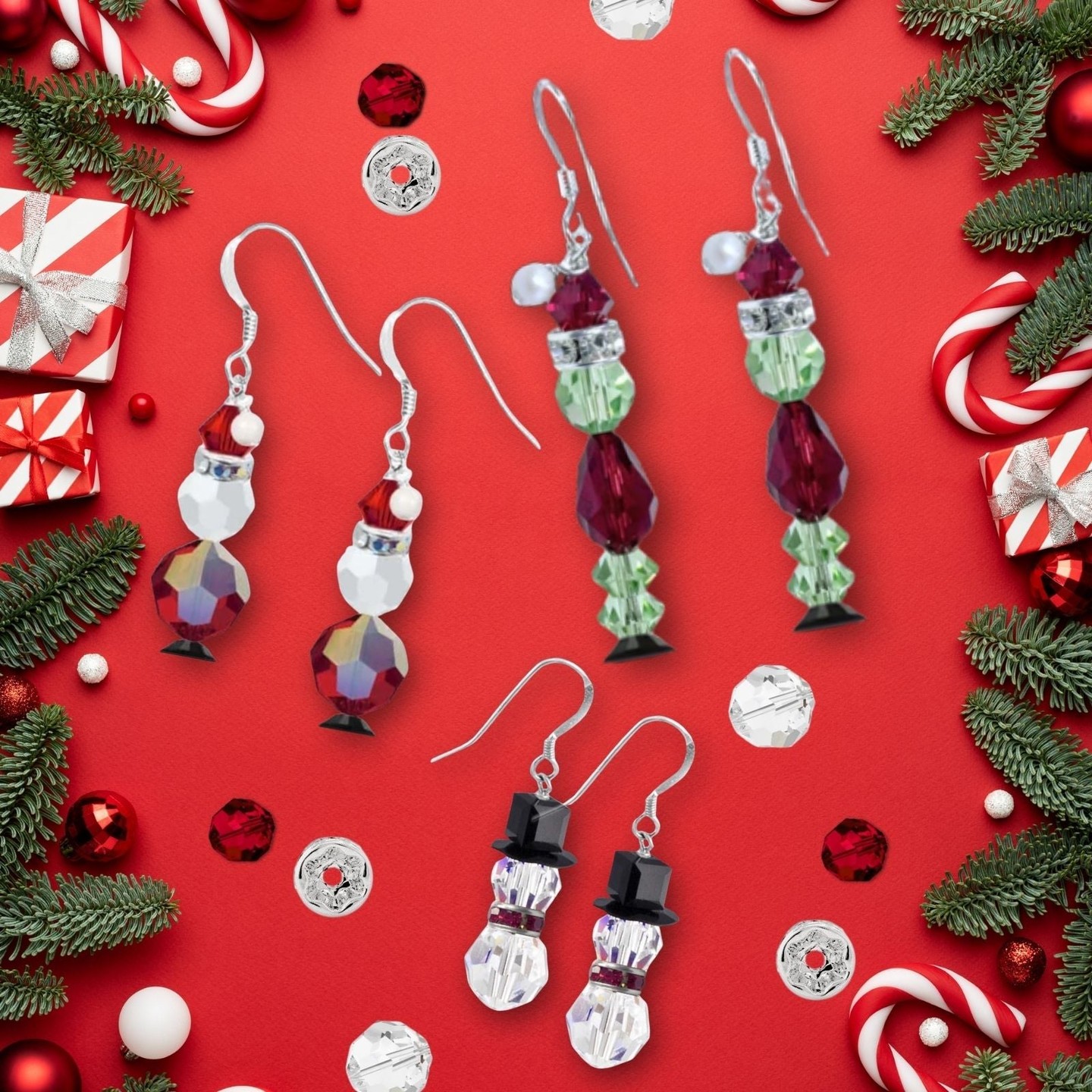 We've Stocked up our Most popular Christmas Earring Kits!  30% OFF Through Monday. No Coupon Need...