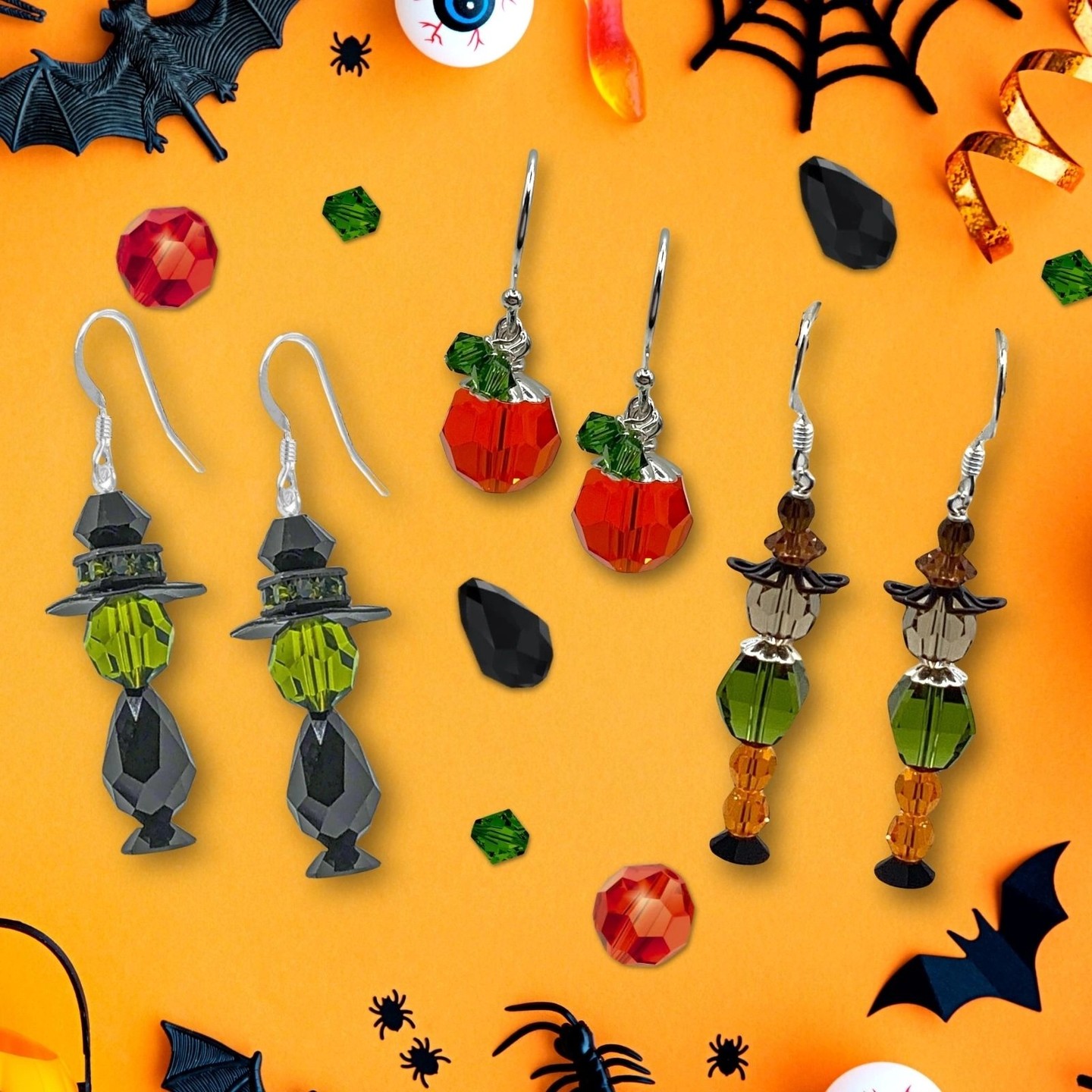 40% OFF Halloween Earrings Kits with code TCB11 - Ends Monday at 10am EST. https://toocutebeads.com/collections/diy-halloween-earring-kits-collection