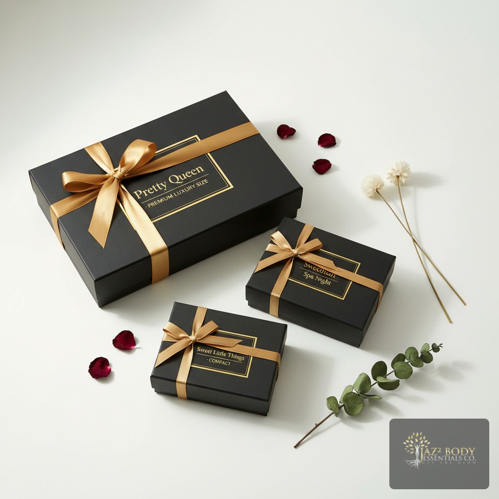 Valentine's Day gifts that actually feel special 💝

Skip the generic chocolates this year. Our Valentine's spa gift boxes are here:

✨ Sweet Little Things Mini Set - $35
Perfect for friends, coworkers, or treating yourself

✨ Sweetheart Spa Night Gift Box - $68
Date night in or solo pampering perfection

✨ Pretty Queen Limited Edition - $170
The luxury option. $200+ value of premium spa essentials.

All beautifully packaged and ready to gift. No wrapping needed.
Shop All Valentine's Gifts
Order by Feb 7th for Valentine's delivery 💕

[Link in bio] or shop at jazbodyessentials.com

#ValentinesDay #SelfCareGifts #SpaGifts #LuxuryGifts #ValentinesDayGifts #TreatYourself #GiftIdeas #JAZBodyEssentials