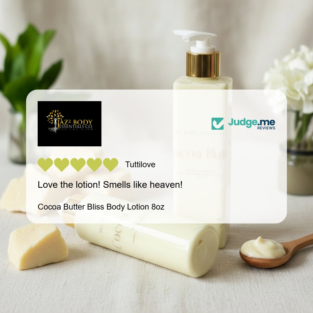 🌟 🌟 🌟 🌟 🌟 5 star review from Tuttilove: 

Love the lotion! Smells like heaven!

Link in bio