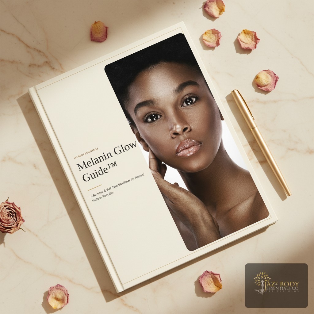 Your skin has a story. It's time to give it the ritual it deserves. 

I created the Melanin Glow Guide™ because melanin-rich skin deserves more than borrowed routines and products that weren't made for us.

This 50-page digital workbook walks you through building a skincare practice that's intentional, educated, and rooted in self-love.

Pre-order now for $14.99 using code GLOW1499 at checkout — drops July 30. Code expires July 29. Link in bio. 

MelaninGlowGuide #SkincareSelfCare #MelaninSkincare #GlowFromWithin #MelanatedBeauty #JAZBodyEssentials