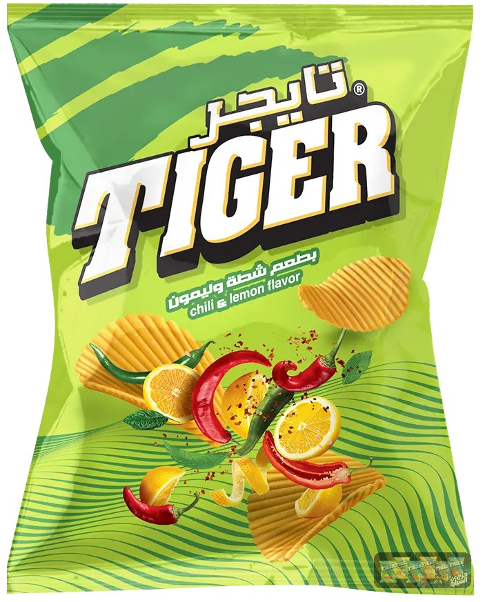 When life gives you lemons… spice it up with a crunch! 🌶️🍋 

Tiger Chips in Chili Lemon flavor are the perfect treat to add a zesty kick to your snack game. 

Crispy, flavorful, and downright addictive, they're great for movie nights or sharing with friends. 

And the best part? You can grab a box for just €7,00! 

Don’t miss out on this exclusive online offer. 

Order now and discover your new favorite chip! 

#TigerChips #ChiliLemon #CrispySnacks #SnackTime #ChipsKopen