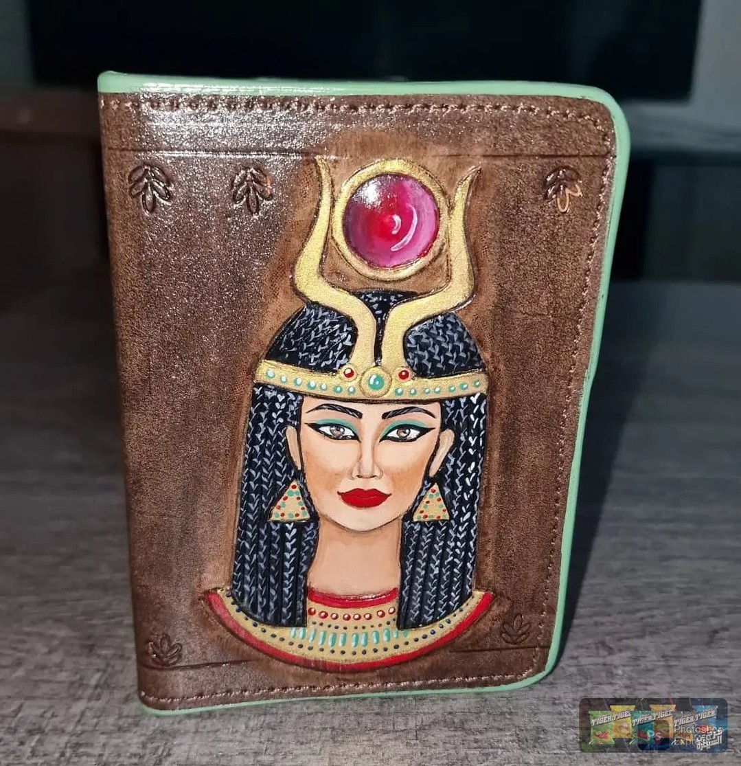Travel in style! ✈️ 

Transform your adventures with the Handmade Genuine Leather Passport Cover - Cleopatra. This isn't just a protective case; it's a statement piece that embodies elegance and durability. 

Crafted from high-quality leather, it shields your passport from everyday wear, making sure you travel with confidence. Plus, each handmade design adds a unique flair that speaks to your individual style. 

Why settle for ordinary when you can carry a piece of art? 

Now at €49,00! 

👉 Grab yours: 

#TravelInStyle #LeatherLovers #PassportCover #TravelEssentials #HandmadeElegance