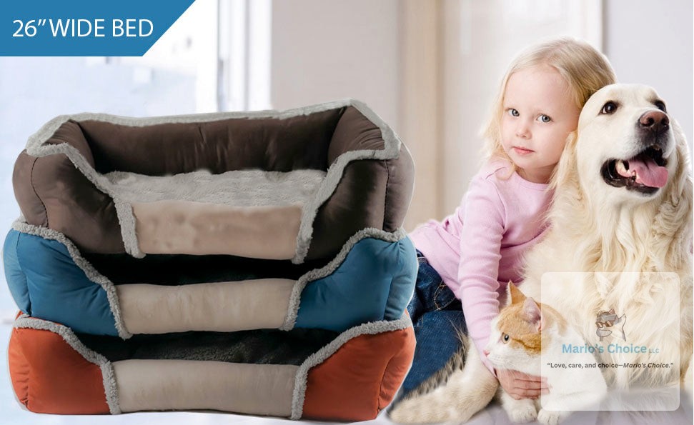 Is your pet tired of restless nights? 💤 

Transform their sleep experience with the Soft Touch All-Season Pet Bed! 

Crafted from premium micro-suede and soft corduroy, this bolster bed isn’t just a cozy retreat; it’s a haven for relaxation. 

With a removable cushion for easy cleaning and reversible textures, your furry friend will be in snooze paradise all year round. Plus, the non-slip base keeps everything steady for those adventurous dreamers! 

Available now for $54.99. 

Treat your pet to the comfort they deserve! 

 

#CozyPetBed #AllSeasonComfort #HappyPets