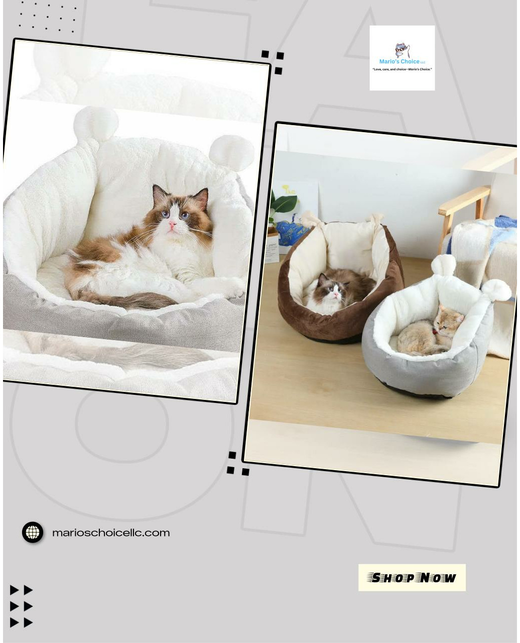 Experience awesomeness! Introducing Fast Shipping Cat Bed Sleeping Bag – Ultra-Soft Plush, Anti-Skid Base (Grey, Medium), available now at an amazing price of $61.99
#petfood #petshop #petgrooming #petlove #petaccessories #dogtoys #petlovers #petparents #petsupplies #petfashion