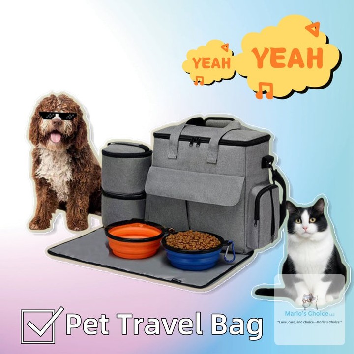 Traveling with your pup just got a major upgrade! 🐾✨

Meet the Deluxe Dog Travel Bag Kit: your ultimate pet travel companion. With spacious compartments for all their essentials, collapsible bowls for easy feeding, and a design that keeps everything organized, you're all set for any adventure!

#DogTravelBag #PetTravelKit #TravelWithPets #DogEssentials #PetStorage