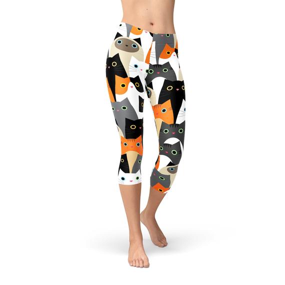 🐾 Are you ready to elevate your workout and relax in style? ✨ 

Meet our Women’s All Over Print Cat Capri Leggings! Perfect for yoga, workouts, or casual outings, these leggings blend comfort and cuteness effortlessly. With vibrant cat prints that bring joy to your day, you'll feel confident whether you're hitting the mat or lounging at home. 😻💪 Crafted with soft, breathable fabric, they’re a must-have for the feline lover in you! 

Hurry, they're flying off the shelves at just $61.99! Don’t let your favorite print slip away! 🛒🖤 

#WomensLeggings #YogaWear #WorkoutStyle #CasualChic #CatLover #FashionComfort #Activewear #PetInspired #UniqueStyle #LeggingGoals

Shop Now https://marioschoicellc.com/products/womens-cat-print-capri-leggings