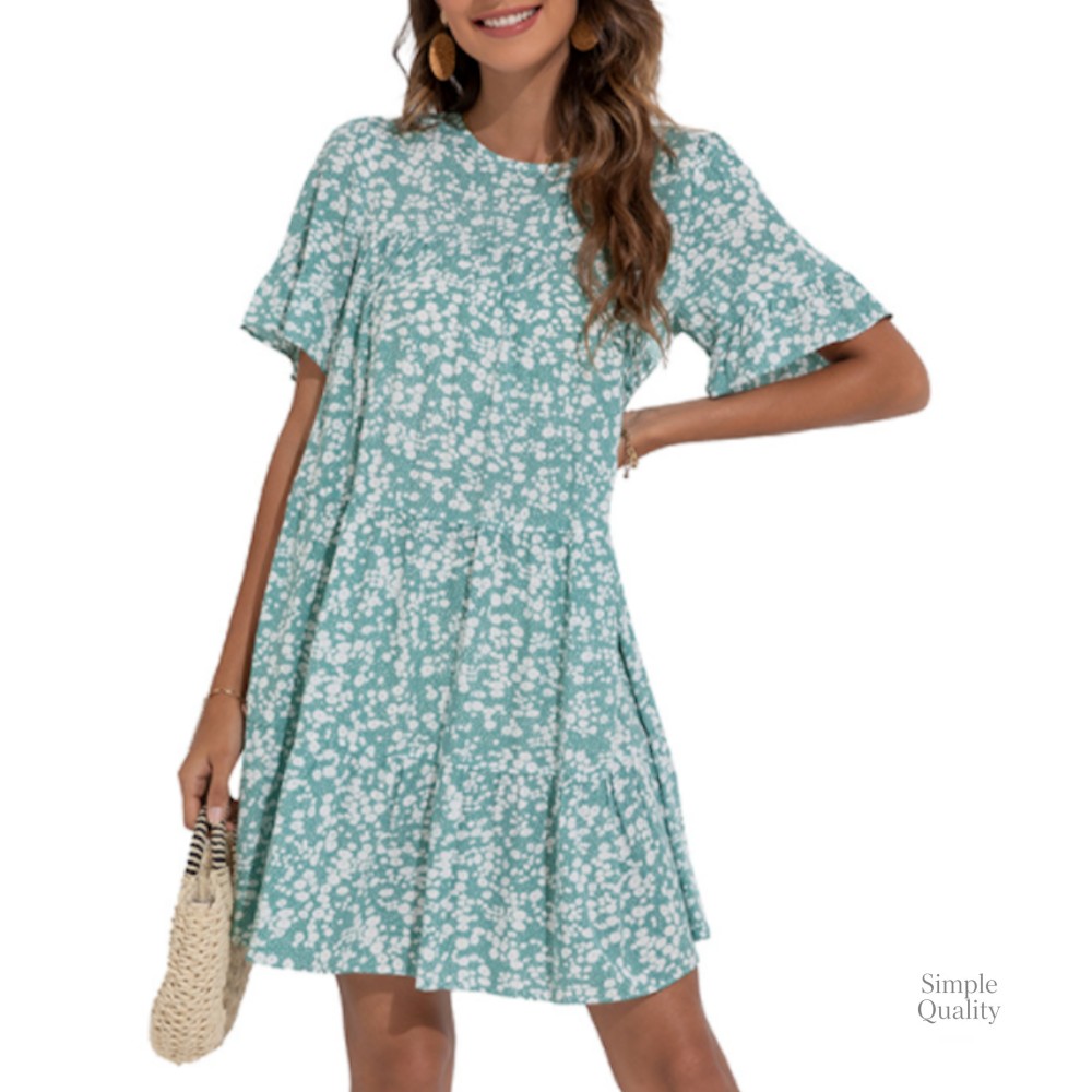 Spring is calling! 🌸 

This Women's A Line Floral Dress with Ruffle Sleeves is your perfect companion for sunny days. Its soft cotton blend and vibrant floral design will keep you feeling fresh and stylish all season long. 

Available in sizes S, M, and L. 

https://simplequality.org/products/womens-a-line-floral-dress-with-ruffle-sleeves 

#WomensFashion #FloralDress #SummerStyle #FashionTrends #DressToImpress