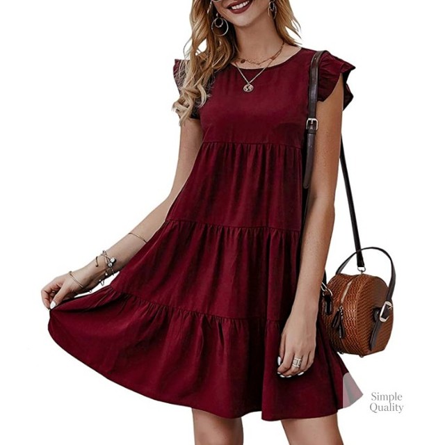 Spring and summer just got a stylish upgrade! 🌸

Our Women's Flowy Dress with Cap Sleeves is designed to keep you feeling fresh and fabulous. With its lightweight fabric and elegant silhouette, it’s perfect for any occasion. 

Available in stunning colors like Navy, Wine, and Green. 

https://simplequality.org/products/womens-flowy-dress-with-cap-sleeves

#WomensFashion #FlowyDress #SpringStyle #FashionTrends #StreetFashion