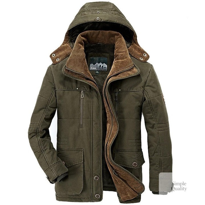 Winter chills are no match for this stylish and cozy coat! ❄️

Our Men's Hooded Winter Parka Coat features a soft inner fleece layer, ensuring you stay warm while looking effortlessly fashionable. Available in Navy, Brown, Khaki, and Army Green, it's the perfect addition to your winter wardrobe.

https://simplequality.org/products/mens-hooded-winter-parka-coat-with-inner-fleece

#MensFashion #WinterCoat #StylishWarmth #Outerwear #FashionEssentials