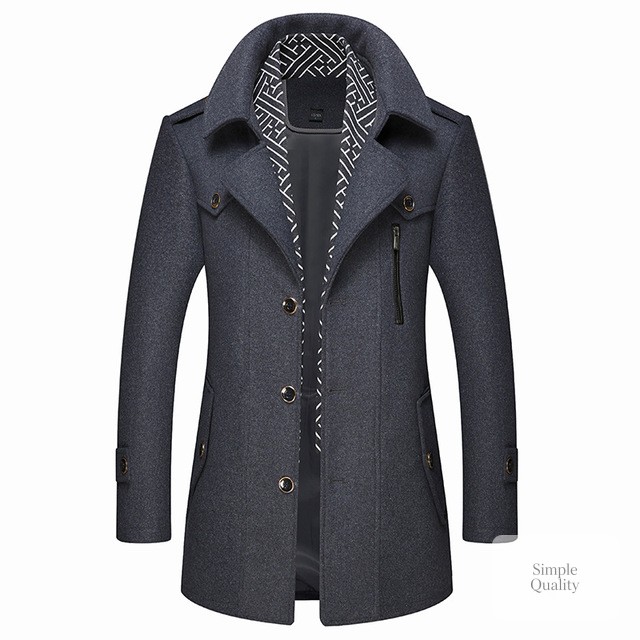 Stay warm and stylish this winter with our Men's Wool Coats featuring a unique detachable scarf! 

Perfect for the modern man, this coat pairs seamlessly with trousers or jeans, adding a touch of sophistication to any outfit. 

Shop now: 
https://simplequality.org/products/winter-scarf-detachable-scarf-jackets-mens-wool-coats 

#MensFashion #WoolCoats #WinterStyle #DetachableScarf #FashionEssentials