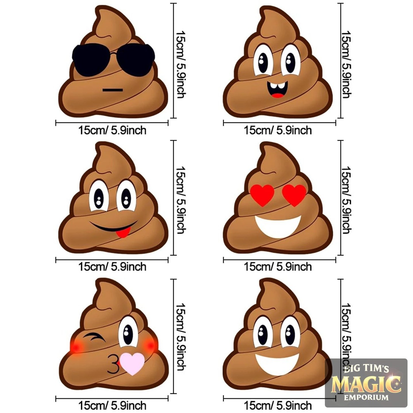 Who said party decor has to be serious? 🎉

Transform your birthday bash into a laughter-filled event with our Funny Poop Party Hanging Swirls! These playful decorations will have your guests giggling and create a joyful atmosphere that’s unforgettable. 

Make your party the talk of the town! 

https://bigtimsmagic.com/products/1-set-funny-poop-party-hanging-swirls-decoration-hard-card-poo-brown-hanging-and-foil-hanging-for-birthday-party-favors-decor

#PartyDecor #BirthdayFun #FunnyDecor #CelebrateWithLaughter #PartyVibes