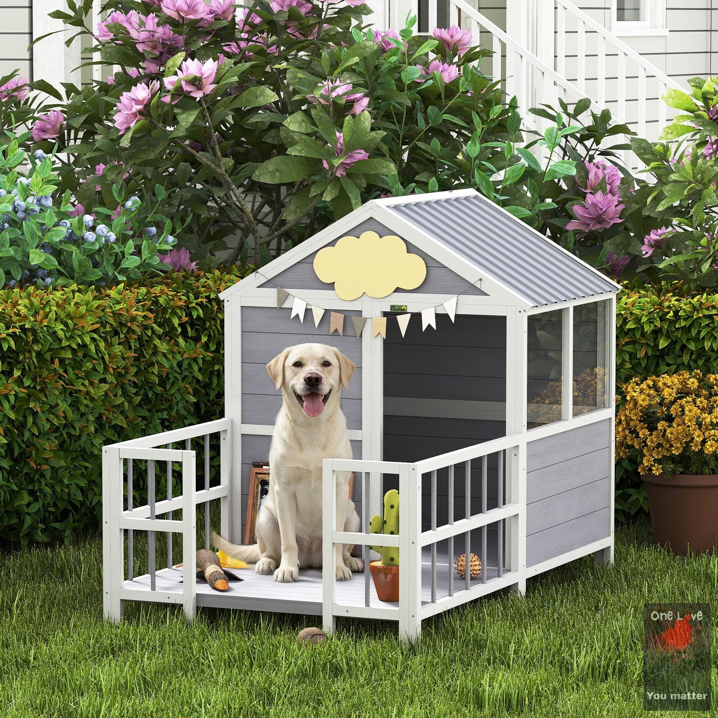 Is your furry friend ready for their own outdoor paradise? 🐾 

Our spacious wooden dog house has it all— a cozy porch for sunbathing, a weatherproof roof to keep them dry, and an elevated base for ultimate comfort. 

With ample ventilation and observation windows, you can relax knowing your pup is safe and happy, enjoying the great outdoors all year round. 

Available now for $250.00! 

https://zenithpets.com/products/outdoor-dog-house-61l-wooden-dog-house-with-porch-weatherproof-roof-elevated-base-air-vents-observation-windows 

#DogHouse #PetComfort #OutdoorLiving #DogLovers #ZenithPets