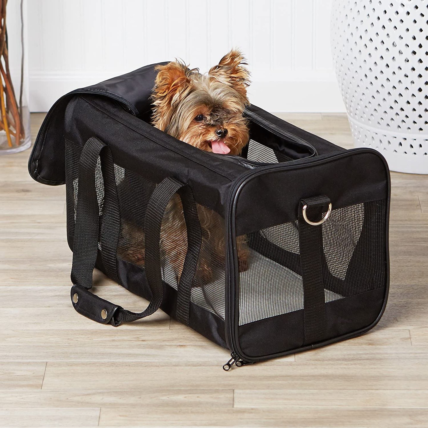 👉 Comment "Shop" order this item 👈

Pet One-shoulder Diagonal Bag Foldable Portable Pet Bag 👇
Product Information: Name: Pet handbag Material: Oxford cloth 600D Colour: Black Size: 43x25x25 cm Weight: 780g Hardness: medium to soft Capacity: 10kg Applicable object: general Applicable gender: unlimited https://zenithpets.com/products/pet-one-shoulder-diagonal-bag-foldable-portable-pet-bag