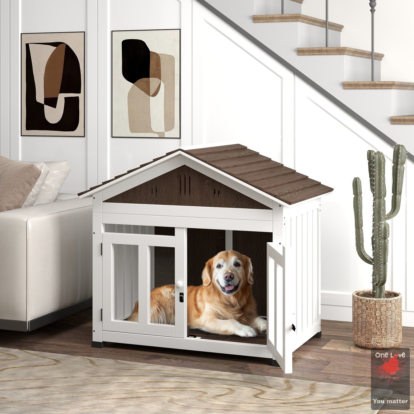 Ever dreamt of a perfect blend of style and comfort for your furry friend? 

Meet the ultimate home for your pet: the L Dog House! 

Crafted from classic solid wood, it doesn’t just provide shelter – it enhances your home decor too. 

With a secure magnetic door, ventilated sides, and a removable floor for easy cleaning, your pet will feel right at home. 

Transform their space today for only $170.00! 

Check it out now: https://zenithpets.com/products/l-dog-house-outdoor-indoor-for-small 

#PetComfort #HomeStyle #DogHouse #PetLovers #ZenithPets