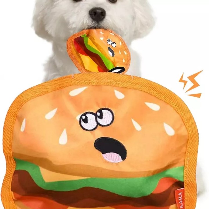 👉 Comment "Shop" order this item 👈

Crinkle Dog Toys Squeaky Dog Toys No Stuffing Dog Toys Durable Interactive Dog Chew Toys For Puppy Small Medium Large Dogs Hamburger 👇
Funny Dog Chew Toy: Its vivid colors and lovely shapes are visually appealing, enhancing your dog's interest. As a dog birthday or holiday gift, like Halloween, thanksgiving, Christmas. Unique Dual Sound Feature: The dog toy combines the crinkling sound of the crackling paper and the squeaking sound of the vocal sac, providing double the auditory entertainment for your furry friend. No Stuffing Dog Toys: It's very safe for the puppy to chew without worrying about choking or cleaning problems. Durable Dog Squeaky Toy: This toy features a tightly secured edge, making it highly resistant to wear and tear from dogs' playful and chewing actions. Tips: No toy is truly indestructible. Our dog toy is not suitable for aggressive and heavy chewers. Please always supervise your dog while it is playing. Interactive Dog Toys: It is great for interactive play sessions, strengthening the bond between you and your dog. It offers endless entertainment, keeping your dog happily occupied and active, preventing boredom. Let your dog enjoy the fun of this crinkle toy! https://zenithpets.com/products/crinkle-dog-toys-squeaky-dog-toys-no-stuffing-dog-toys-durable-interactive-dog-chew-toys-for-puppy-small-medium-large-dogs-hamburger