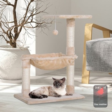 Did you know that a cozy cat is a happy cat? 

Transform your feline's playtime into a paradise with the PawHut Cat Tree Hammock! 🌿 

Designed for endless fun, this tree features a natural sisal scratching post that keeps those claws happy and healthy. Your cat will love lounging in the hammock while sharpening their skills on the sisal. 

Make your kitty's dreams come true—available now for $70.83! 

https://zenithpets.com/products/pawhut-cat-tree-hammock-with-natural-sisal-scratching-post

#CatLovers #PawHut #FelineFun #PetCare #ZenithPets