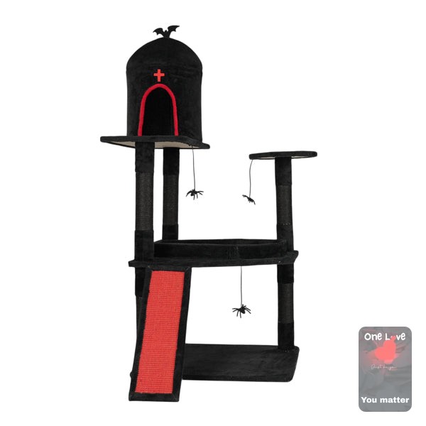 Your cat climbs onto their favorite perch and settles into the coffin bed like they own the place.

This Gothic Cat Tree gives them everything they crave—multiple levels to explore, sisal posts to scratch, hanging spider toys to bat around, and that iconic coffin bed for ultimate lounging. Large cats get the space they deserve with a spacious condo and elevated platforms built for real comfort.

Keep their claws healthy while giving your home that darkly delightful vibe. Available now for $70.00.

https://zenithpets.com/products/53in-gothic-cat-tree-with-coffin-bed-large-cat-tower-with-spacious-cat-condo-scratching-posts-spider-hanging-toys-scratching-board-multi-level-cat-activities-furniture-for-large-cats-red-black

#GothicCatTree #CatFurniture #LargeCats #CatTower #PetStyle