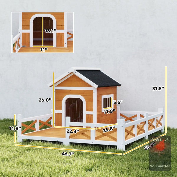 Is your furry friend ready for their very own cozy retreat? 🐾 

Our Dog House is the ultimate escape for your playful pup. Crafted for comfort and designed to keep them safe and snug, it’s the perfect gift for your four-legged family member.

No more worries about the elements—let your dog enjoy their own special space all year round. 

Available now for $300.00. Treat your pet to a home they’ll love! 

https://zenithpets.com/products/dog-house-no-shipments-on-weekends

#DogHouse #PetComfort #HappyPup #ZenithPets #DogLovers