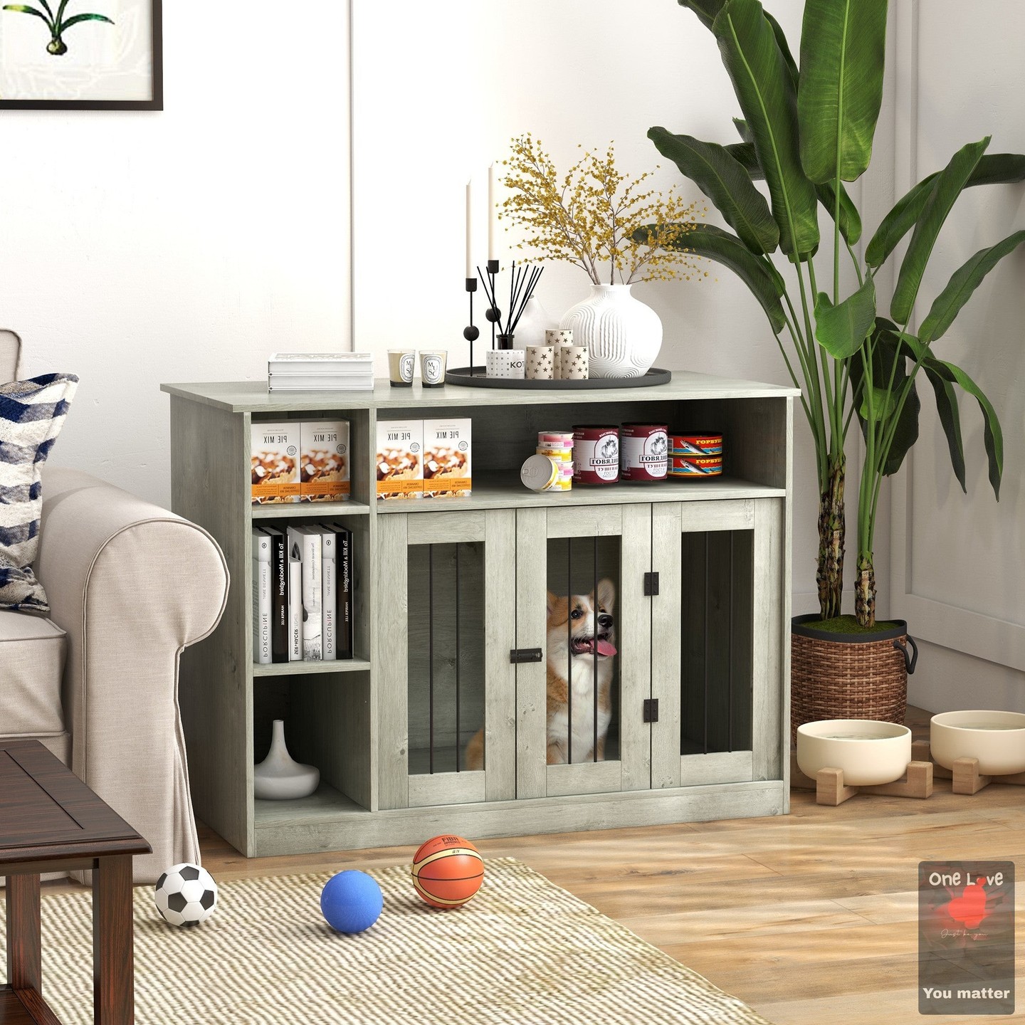 Furniture that actually works for your home AND your dog. This 47" dog crate doubles as a stylish side table with built-in storage, so you're not sacrificing your space for their comfort. The adjustable shelf and spacious tabletop mean you get room for lamps, decor, and everything in between. Perfect for dogs up to 55 lbs.

Available now for $190.00

https://zenithpets.com/products/47-dog-crate-furniture-with-storage

#DogCrateFurniture #PetFriendlyHome #SmartPetStorage #ModernDogCrate #ZenithPets