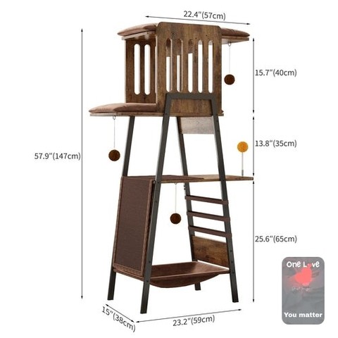 Your feline deserves more than just a scratching post! 

Transform your home with our stunning 58-Inch Modern Cat Tree. Designed for large cats, it’s not just a playground—it's a stylish addition that enhances your decor. 

This wooden Maine Coon cat tower provides ample space for climbing, lounging, and playing, keeping your cat engaged and happy. 

Available now for $138.99! 

Because your cat's happiness shouldn’t compromise your style. 

🐾🌟 

#CatLovers #HomeDecor #HappyCats #ZenithPets #CatTree

https://zenithpets.com/products/modern-cat-tree-58-inch-cat-tower-for-large-cats-maine-coon-cat-tree