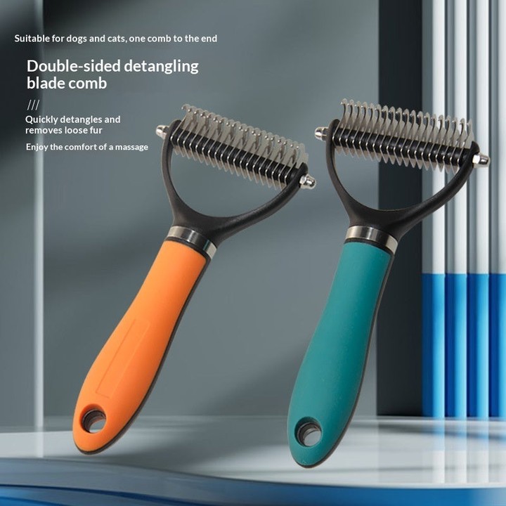 👉 Comment "Shop" order this item 👈

Pet Grooming Supplies Various Multi-functional Combs 👇
Product information: This pet comb is made from high-quality PP material, making it lightweight and durable—a perfect choice for everyday grooming. It comes in a variety of styles, including I-shaped double-row teeth, I-shaped single- or double-row teeth, and U-shaped straight, curved, and arc‑shaped dual‑use designs, available in small and large sizes with color‑coded markings for easy identification. Product Specifications: Name: Double-Sided Detangling Comb Color: Green, Orange Dimensions: 18 × 9 × 2.7 cm Teeth Count: 19 + 19 teeth Packing list: 1 x Pet Grooming Comb Product Image: https://zenithpets.com/products/pet-grooming-supplies-various-multi-functional-combs