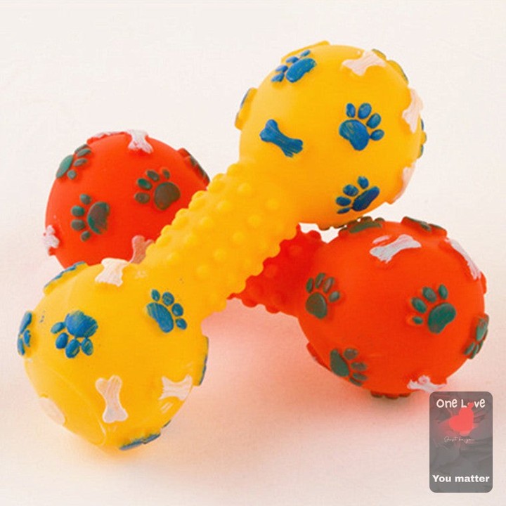 Did you know that playtime is essential for your dog's happiness? 🐾 

Meet our Pet Dumbbell Sound Toy! 

Designed to spark joy, this cute ball makes delightful sounds as your pup chews and squeezes. 

Crafted from non-toxic PVC, it’s safe and soft, perfect for those playful bites! 

Available now for $7.00, it's the key to laughter and entertainment for your furry friend. 

Bring home the fun today! 

👉 https://zenithpets.com/products/pet-dumbbell-sound-toys-silicone-dog-toys-teeth-bite-13cm-dog-training-guide-toys

#DogToys #PetFun #HappyPup #Playtime #ZenithPets